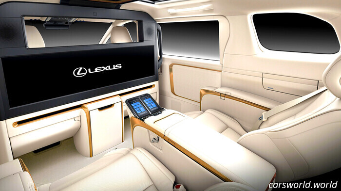Nunca habías sido mimado así en el asiento trasero de un Lexus antes | Carscoops